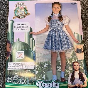 Dorothy Costume, kids size 8-10. Great condition.